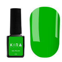 Изображение  Гель-лак Kira Nails №181 (травяной зеленый, эмаль), 6 мл, Объем (мл, г): 6, Цвет: 181