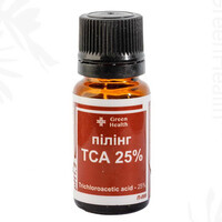 Зображення  ТСА пілінг 25%, рН 1,2 для обличчя Green Health П-008, 100 мл, Об'єм (мл, г): 100