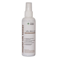 Зображення  Тонік мультивітамінний для жирної та комбінованої шкіри Green Health ОТ-003, 250 мл, Об'єм (мл, г): 250