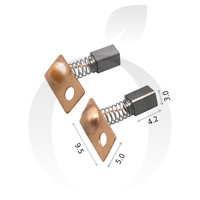 Зображення  Щітки карбонові в мікромотор, 3.0 х 3.0 х 4.2 мм
