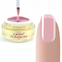 Изображение  Конструирующий гель CANNI 323 Natural Pink полупрозрачный, 15 мл, Объем (мл, г): 15, Цвет: 323