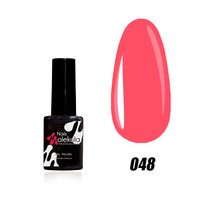 Зображення  Гель-лак для нігтів Nails Molekula Gel Polish 6 мл №48 Коралово-морквяний, Об'єм (мл, г): 6, Колір: 048
