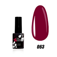 Зображення  Гель-лак для нігтів Nails Molekula Gel Polish 6 мл №63 Вишневий, Об'єм (мл, г): 6, Колір: 063