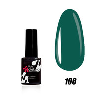 Зображення  Гель-лак для нігтів Nails Molekula Gel Polish 6 мл №106 Зелена сосна, Об'єм (мл, г): 6, Колір: 106