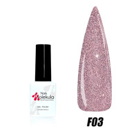 Зображення  Гель-лак для нігтів Nails Molekula Flash Effect 6 мл № F03, Об'єм (мл, г): 6, Колір: F03