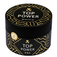 Зображення  Топ для гель-лаку без липкого шару F.O.X Top Power 30 мл (банку)