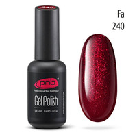 Зображення  Гель лак для нігтів PNB Gel Polish 8 мл, № 240, Об'єм (мл, г): 8, Колір: 240