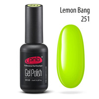 Зображення  Гель лак для нігтів PNB Gel Polish 8 мл, № 251, Об'єм (мл, г): 8, Колір: 251
