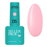 Зображення  Гель-лак для нігтів Siller Wedding 05, 8 мл, Об'єм (мл, г): 8, Колір: 05