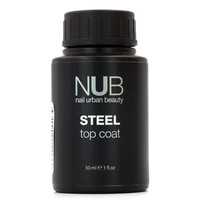 Зображення  Сталевий закріплювач для гель-лаку NUB Top Coat Steel, 30 мл