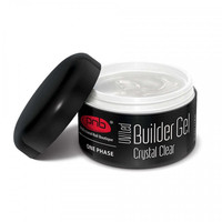 Зображення  Однофазний гель PNB One Phase Builder Gel 50 мл, Сrystal Clear, Об'єм (мл, г): 50, Колір: Сrystal Clear