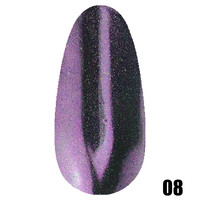 Зображення  Дзеркальна пудра Molekula №08 (Фіолетова)