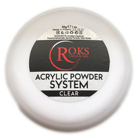 Зображення  Акрилова пудра для нігтів Roks 5 г, clear