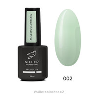 Изображение  Siller Color Base №2 камуфлирующая цветная база (мятная), 15 мл, Объем (мл, г): 15, Цвет: 02