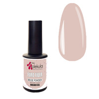 Зображення  База для гель-лаку Nails Molekula Base Euro Fiber Gel 12 мл, Beige Powder
