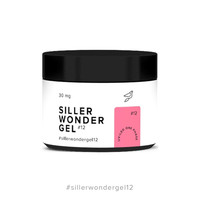 Зображення  Siller Wonder Gel №12 гель (рожевий), 30 мл, Об'єм (мл, г): 30, Колір: 12