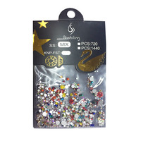 Зображення  Камені Nails Molekula Набір Мікс (720 шт)