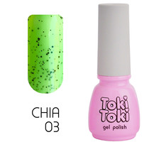 Зображення  Гель-лак Toki Toki Chia № 003, 5 мл