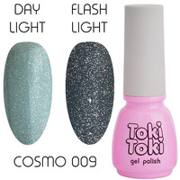 Зображення  Гель-лак Toki Toki Cosmo № 009, 5 мл, Об'єм (мл, г): 5, Колір: 009