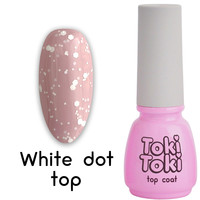 Зображення  Топ без липкого шару Toki Toki White Dot Top, 5 мл