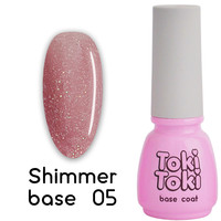 Зображення  Кольорова база Toki Toki Shimmer base № 05, 5 мл, Об'єм (мл, г): 5, Колір: 05