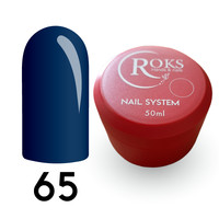 Зображення  Камуфлююча база для гель-лаку Roks Rubber Base French Color 50 мл, № 65, Об'єм (мл, г): 50, Колір: 065