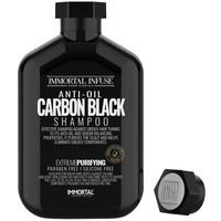 Изображение  Шампунь от жирных волос мужской Immortal Infuse Anti-Oil Carbon Black 500 мл