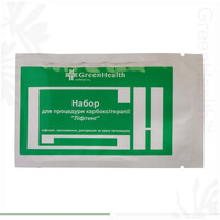 Изображение  Набор для карбокситерапии. Лифтинг. Шаг 1, шаг 2, шаг 3. Разовая процедура Green Health СС-035