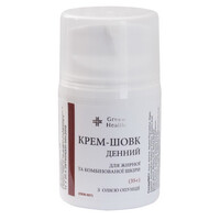 Изображение  Крем-шелк дневной для комбинированной кожи с маслом опунции (35+) Green Health ОКЖ-007, 30 мл, Объем (мл, г): 30