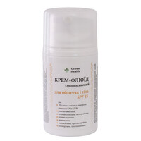 Зображення  Крем-флюїд сонцезахисний для обличчя і тіла SPF45 Green Health ОКТ-007, 50 мл, Об'єм (мл, г): 50