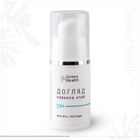 Зображення  Догляд навколо очей з пептидами (25+) Green Health ОКВ-002, 15 мл, Об'єм (мл, г): 15