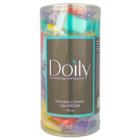 Зображення  Трусики-стрінги мікс Doily (100 шт\туб) з спанбонду Різнокольорові Жіночи