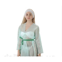 Изображение  Куртка для прессотерапии с поясом Doily XXL (1 шт/пач) из спанбонда мятный