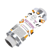 Зображення  Фольга алюмінієва Panni Mlada® 0,12х100 м 12 мкм (1 рул)