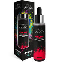 Зображення  Краплі для фарбування (пігмент) червона полуниця Hair Company Color Drops 50 мл, Об'єм (мл, г): 50, Колір: Червона полуниця