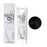 Зображення  Крем-фарба без аміаку KEEN VELVET COLOUR 1.8 синьо-чорний, 100 мл, Об'єм (мл, г): 100, Колір: 1.8 синьо-чорний