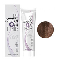 Зображення  Крем-фарба без аміаку KEEN VELVET COLOUR 7.7 карамель, 100 мл, Об'єм (мл, г): 100, Колір: 7.7 карамель