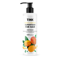 Изображение  Бальзам для поврежденных волос Манго-Жидкий шелк Tink 500 мл