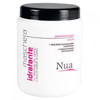 Зображення  Зволожуюча маска з олією зародків пшениці та пшеничним протеїном Nua, 1000 мл