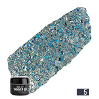 Изображение  Гель с блестками NUB Shimmer Gel 5 г, № 05, Объем (мл, г): 5, Цвет: 005