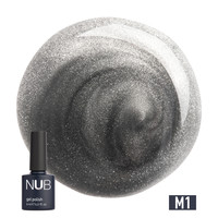 Зображення  Магнітний гель-лак NUB Mystery 9D Gel Polish 8 мл, № 001, Об'єм (мл, г): 8, Колір: 001