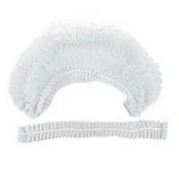 Изображение  Шапочки одноразовые для косметологических процедур Розовая Блондинка™ (100шт./уп.), белый