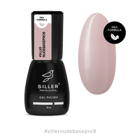Изображение  Siller Nude Base Pro № 9 — камуфлирующая цветная база, 8мл, Объем (мл, г): 8, Цвет: 09