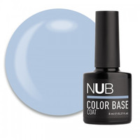 Зображення  База кольорова каучукова NUB Color Base Coat 8 мл, № 001, Об'єм (мл, г): 8, Колір: 001