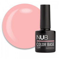 Зображення  База кольорова каучукова NUB Color Base Coat 8 мл, № 004, Об'єм (мл, г): 8, Колір: 004