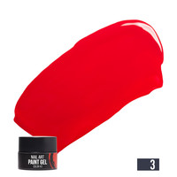 Изображение  Гель-краска для ногтей NUB Paint Gel 5 г, № 03, Объем (мл, г): 5, Цвет: 003