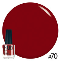 Зображення  Лак для манікюру NUB Nail Polish 14 мл, № 70, Об'єм (мл, г): 14, Колір: 70