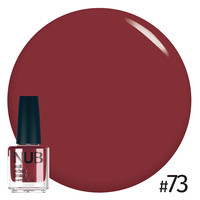 Зображення  Лак для манікюру NUB Nail Polish 14 мл, № 73, Об'єм (мл, г): 14, Колір: 73