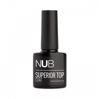 Зображення  Закріплювач із надзвичайним глянцевим відблиском NUB Superior Top Coat без липкого шару, 8 мл