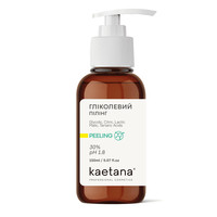 Зображення  Пілінг для обличчя Kaetana "Гліколевий", перебудовує, регенерує, омолоджує, 30%, рН-1.2, 150 мл